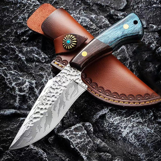 Cuchillo Deshuesador Forjado de Alta Dureza para Camping y Aventura