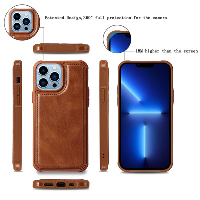 Funda Cartera Magnética para 16 Móviles - Protección Retro Multifunción con Ranuras para Tarjetas - Image 13