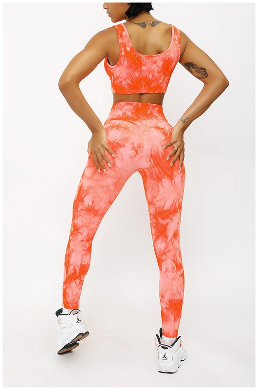 Conjunto Deportivo Mujer con Cuello y Botones Frontales - Image 2