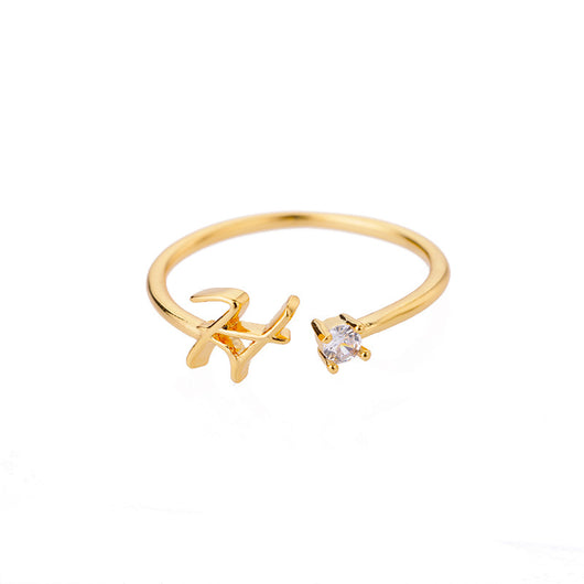 Anillo de Acero Inoxidable Dorado Unisex - Image 11
