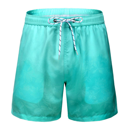 Shorts de Baño Hombre Talla Grande con Estampado Mágico Cambio de Color - Image 5