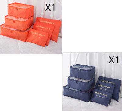 Set de 6 Bolsas Organizadoras de Viaje para Ropa - Image 14
