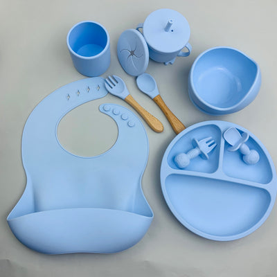Set de Alimentación Complementaria con Ventosa y Tazón de Silicona - 9 Piezas - Image 19