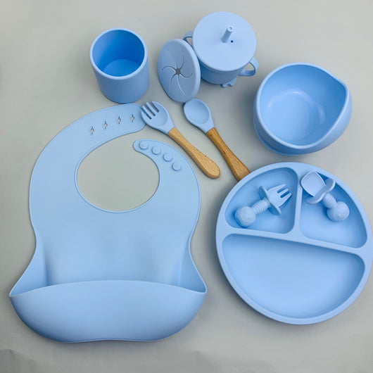 Set de Alimentación Complementaria con Ventosa y Tazón de Silicona - 9 Piezas - Image 19