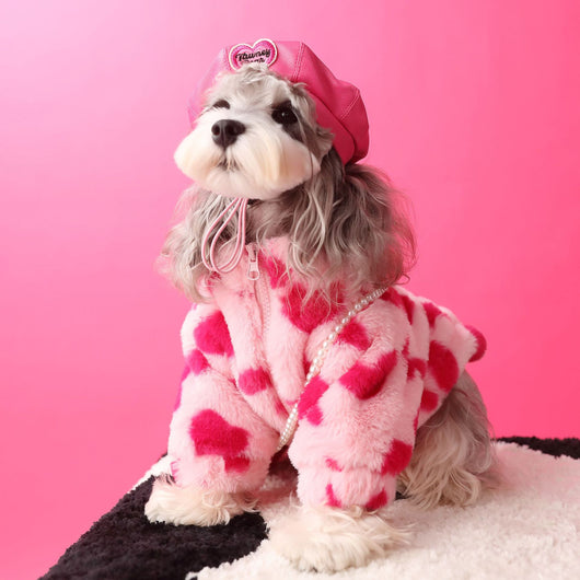 Abrigo Térmico de Peluche Amor Calientito para Perros - Image 6