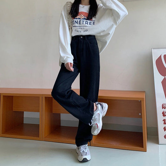 Pantalones Estilo Coreano Ajustados y Rectos Reductores - Image 26