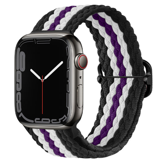 Correa Nylon Trenzada Ajustable para Apple Watch Series 7 - Image 30