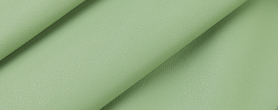 Abrigo Trench de Cuero Verde Medio para Mujer - Image 8