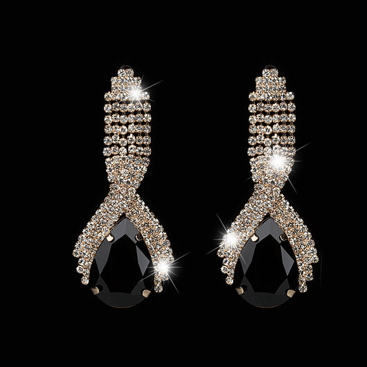 Aretes Elegantes Reina de la Fiesta - Image 2