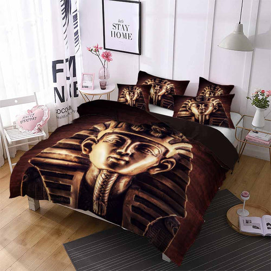Juego de Cama Textil 3D Inspiración Egipcia Premium - Image 2