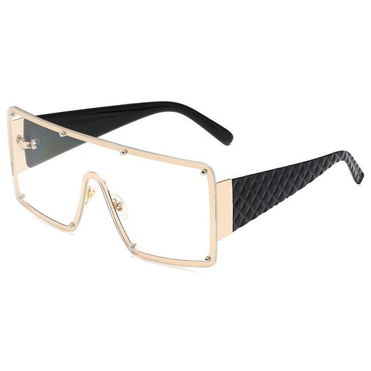 Gafas de Sol Cuadradas Oversized con Personalidad para Mujer - Image 9