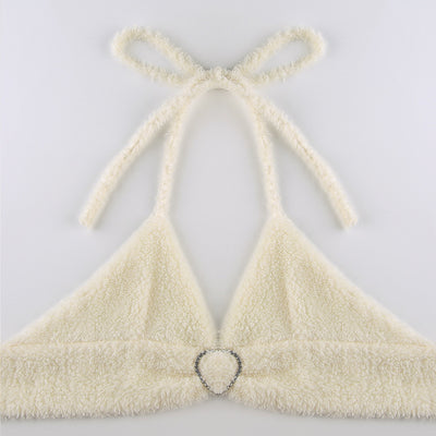 Camiseta Halter con Corazón de Diamante y Tirantes Ajustables - Image 9