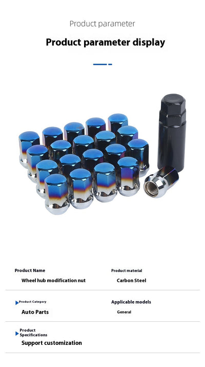 Tuercas y Pernos Cromados para Llantas - Repuestos Automotrices de Calidad Industrial - Image 22