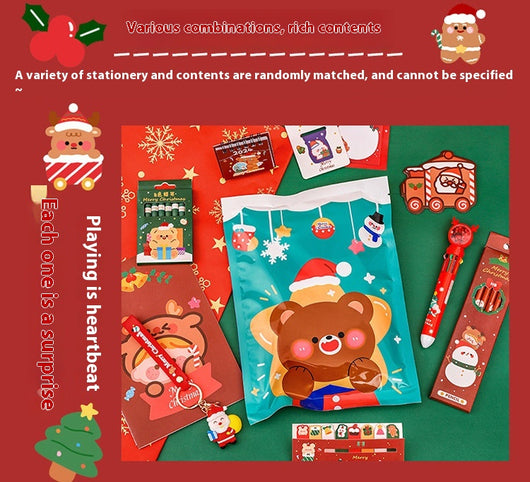 Caja Sorpresa Navideña de Papelería - Set de Regalo Misterioso - Image 26