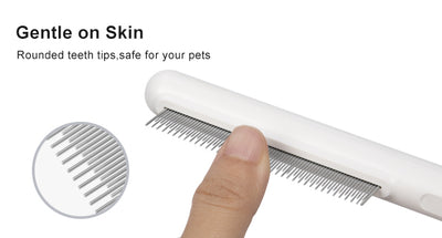 Peine Deslanador para Gatos - Acero Inoxidable con Puntas Suaves - Image 21