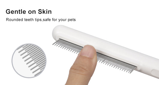 Peine Deslanador para Gatos - Acero Inoxidable con Puntas Suaves - Image 21