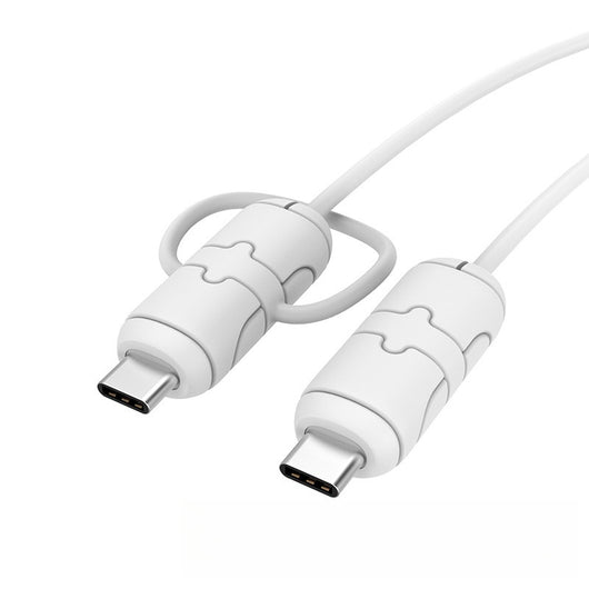 Cable de Datos Multiespecificación con Funda Protectora de Silicona y Correa de Almacenamiento - Image 18