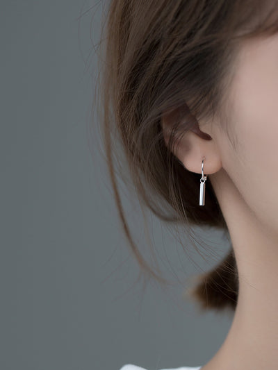 Aretes Cortos Estilo Coreano de Temperamento para Mujer