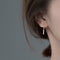 Aretes Cortos Estilo Coreano de Temperamento para Mujer