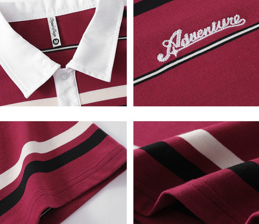 Polo Retro Vintage para Hombre - Estilo Clásico de Verano - Image 18