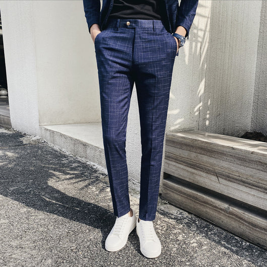 Pantalones Rectos Elegantes para Hombre - Estilo Casual y Ejecutivo - Image 10