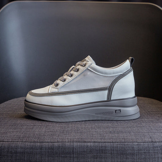Zapatos Casuales de Plataforma para Mujer con Malla Transpirable y Efecto Adelgazante - Image 11