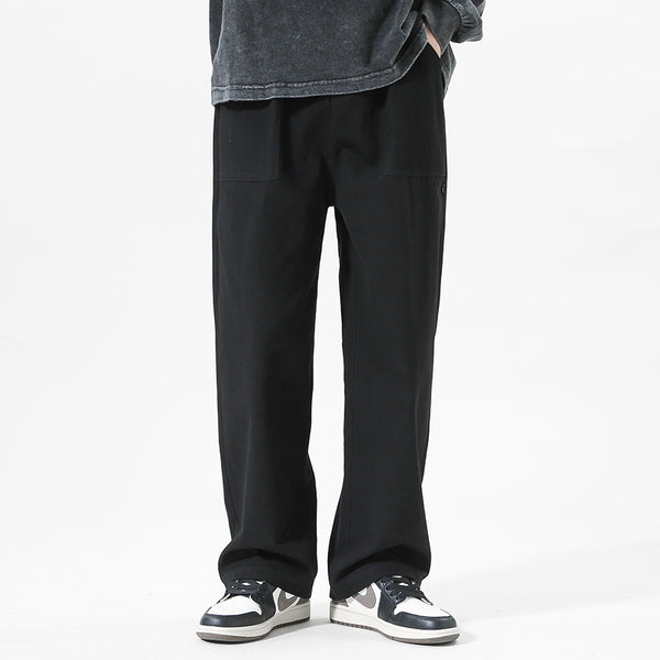 Pantalones Rectos Anchos Holgados para Hombre - Estilo Urbano