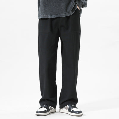 Pantalones Rectos Anchos Holgados para Hombre - Estilo Urbano - Image 2