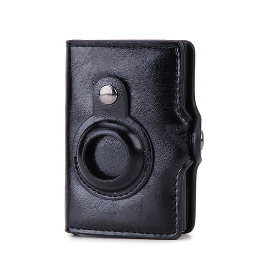 Cartera Compacta Multifuncional para Hombre - Billetera Minimalista con Soporte de Tarjetas