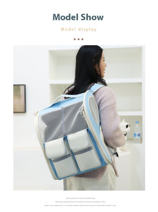 Mochila Transportadora para Mascotas - Bolsa Ventilada de Gran Capacidad - Image 26