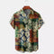 Camisa Hawaiana Estampada Casual para Hombre - Perfecta para Vacaciones
