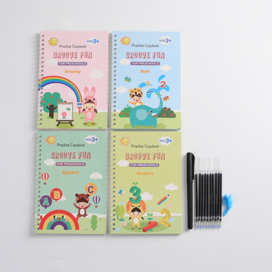 Cuaderno Groove Magic - Versión Completa en Inglés para Entrenamiento de Escritura Infantil - Image 7