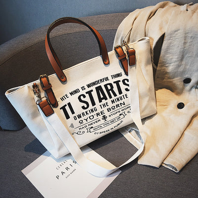 Bolsa Mensajero de Lona - Cartera Tote Elegante para Hombre y Mujer - Image 8