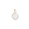 Summer Vintage Ice Crystal Floating Flower Ring Diamond necklace 43cm