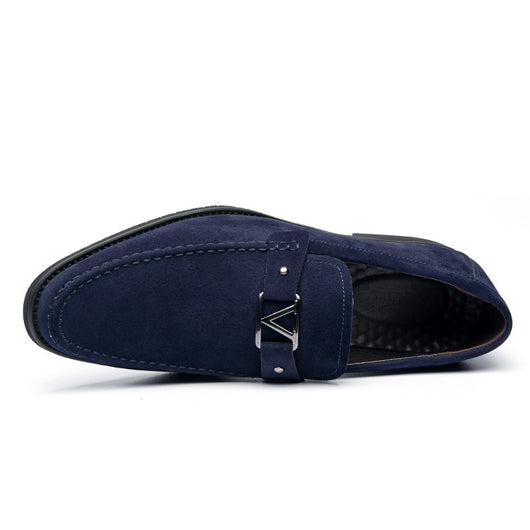 Zapatos de Cuero Lefu para Hombre - Talla Grande - Image 12