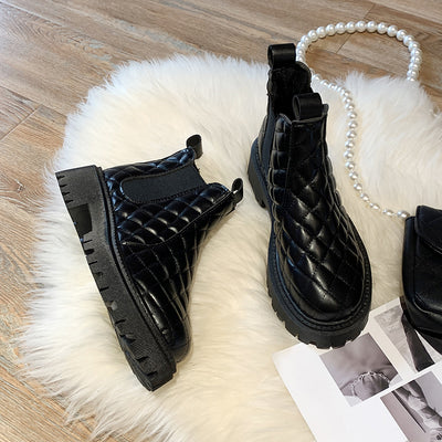 Botas Martin Mujer Estilo Británico Primavera Otoño - Image 10
