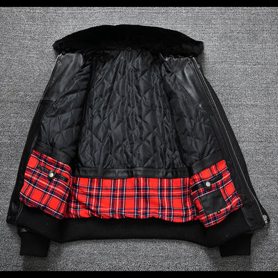 Traje de Vuelo Premium en Cuero Genuino y Algodón - Image 4