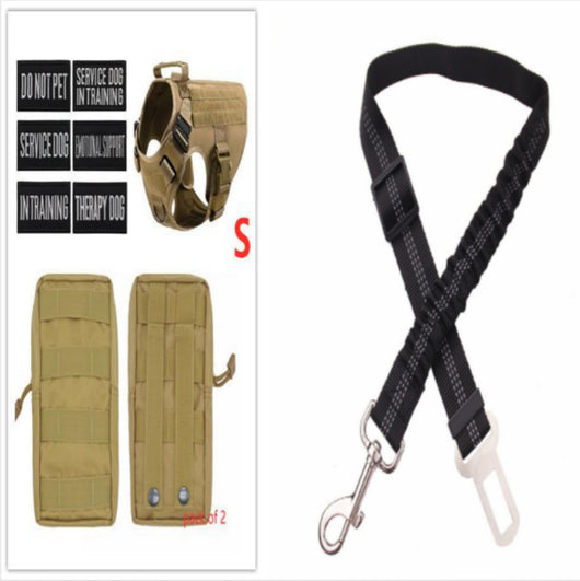 Arnés Táctico Militar Ajustable para Perros Pastor Alemán - Image 27