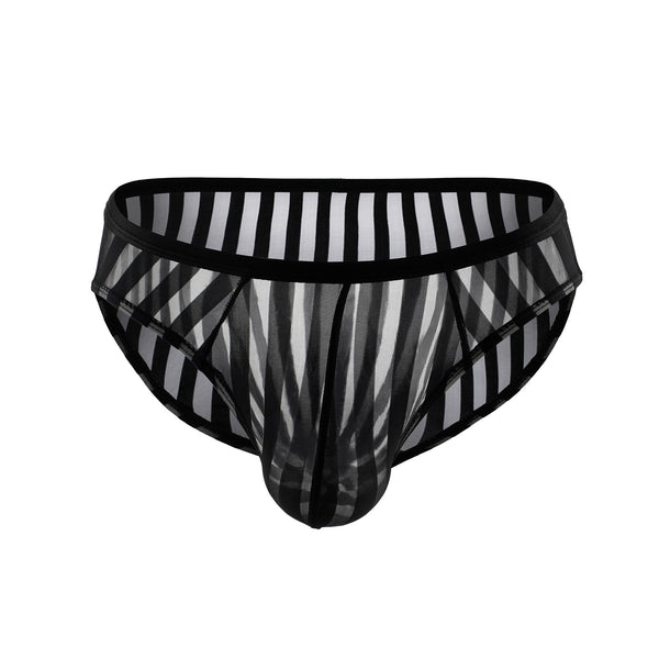 Bóxer Transparente de Rayas Masculino - Image 4
