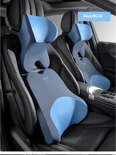 Almohada Cervical de Espuma Viscoelástica para Auto - Soporte Lumbar y Reposacabezas - Image 22
