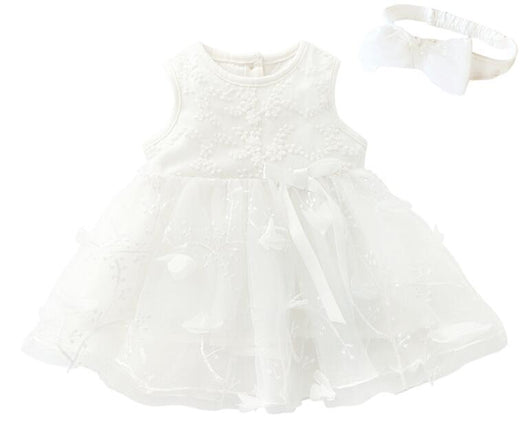 Vestido Princesa de Manga Larga para Bebé con Tiara - Image 7
