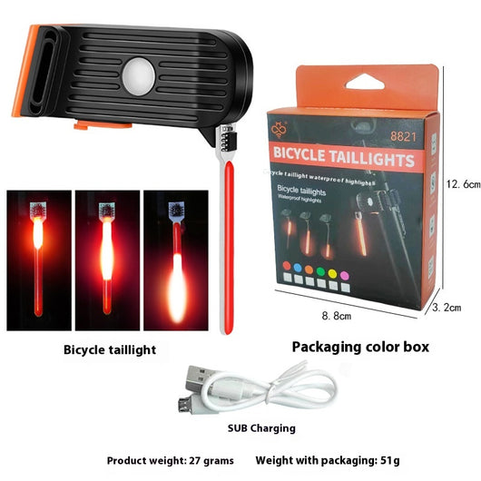 Luz Trasera de Bicicleta Flow con Carga USB - Image 5