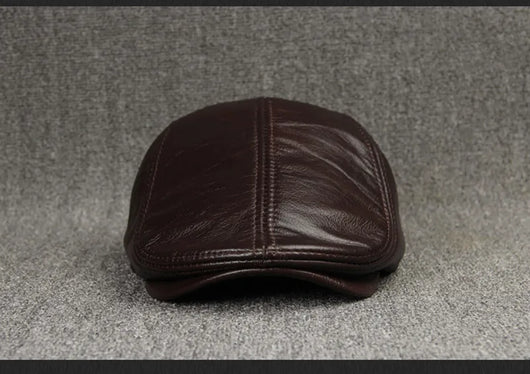 Boina de Cuero Genuino con Protección Solar - Estilo y Comodidad - Image 18