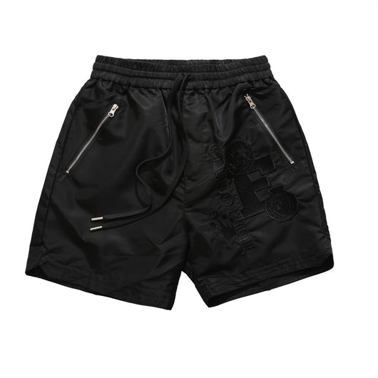 Shorts Deportivos Ligeros con Letras Bordadas para Hombre - Image 4