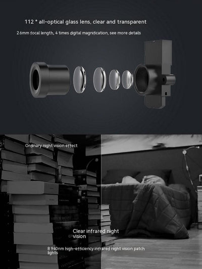 Cámara de Vigilancia 360° WiFi con Visión Nocturna HD - Image 17