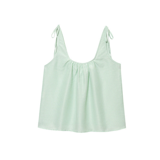 Blusa Suelta con Tirantes y Lunares - Colección Verano - Image 2