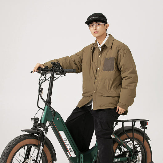 Chaqueta Acolchada Impermeable Ligera para Hombre - Image 5