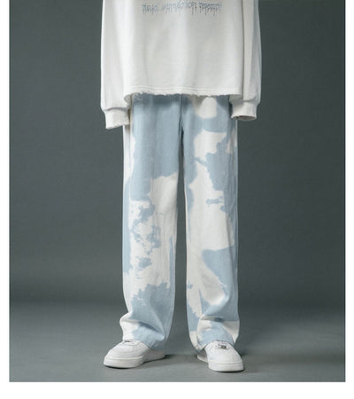 Pantalones Vaqueros Tie Dye Rectos para Niños - Image 12