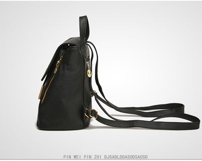 Mochila Escolar de Cuero PU para Adolescentes - Diseño Herald Fashion con Asa Superior - Image 13
