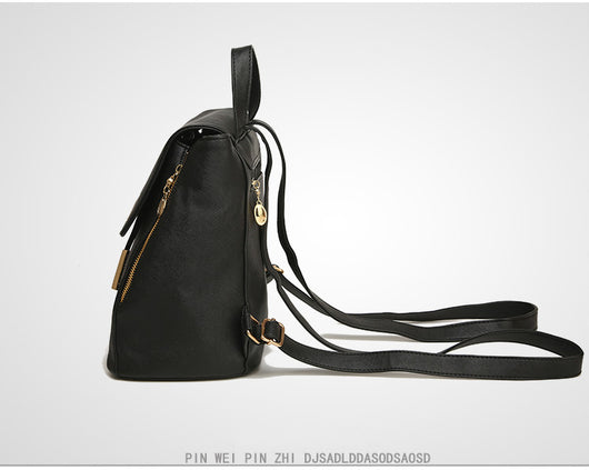 Mochila Escolar de Cuero PU para Adolescentes - Diseño Herald Fashion con Asa Superior - Image 13